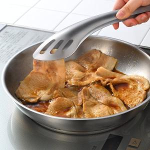 leye Gassiri Tong 可舀汁不鏽鋼食物夾 25.7cm