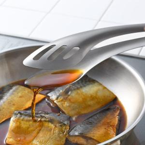 leye Gassiri Tong 可舀汁不鏽鋼食物夾 25.7cm