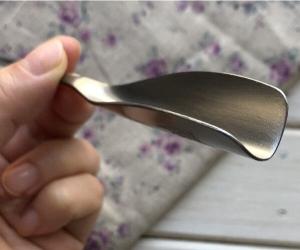 leye 不鏽鋼V字蜂蜜專用湯匙-18cm