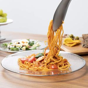 leye 不鏽鋼食物夾 不沾手 料理輔助夾-大款食物夾