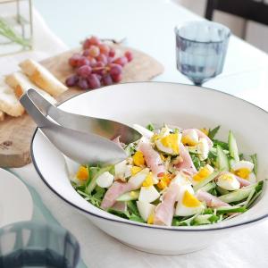 leye 不鏽鋼食物夾 不沾手 料理輔助夾-短柄手掌夾