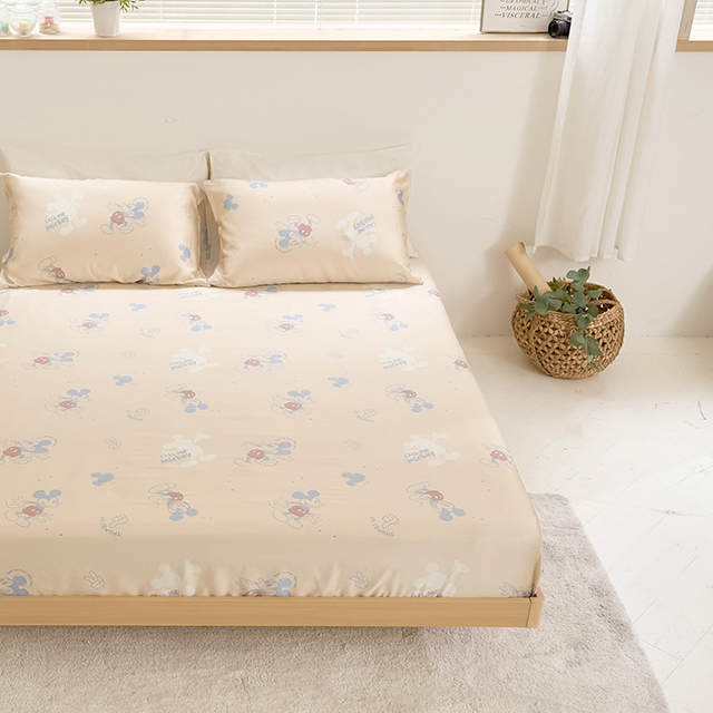 迪士尼米奇100%天絲萊賽爾纖維寢具-兩用被套/薄被套/床包枕套組