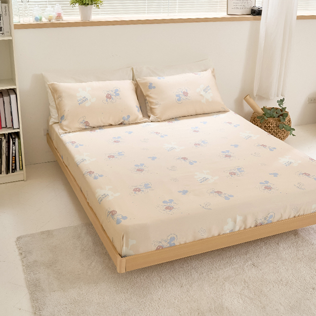 迪士尼米奇100%天絲萊賽爾纖維寢具-兩用被套/薄被套/床包枕套組