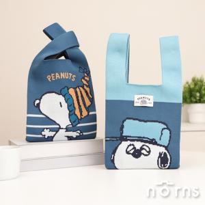 Peanuts史努比編織手提袋