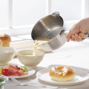 日本吉川aikata 不銹鋼雪平鍋-18cm附蓋