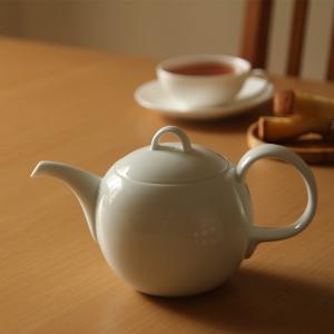 白山陶器 MAYU系列白瓷茶壺