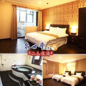 【烏來】泉世界溫泉會館一泊二食雙人夜湯專案(A)
