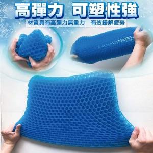 日本SANKi 雙層蜂巢涼感坐墊 1入