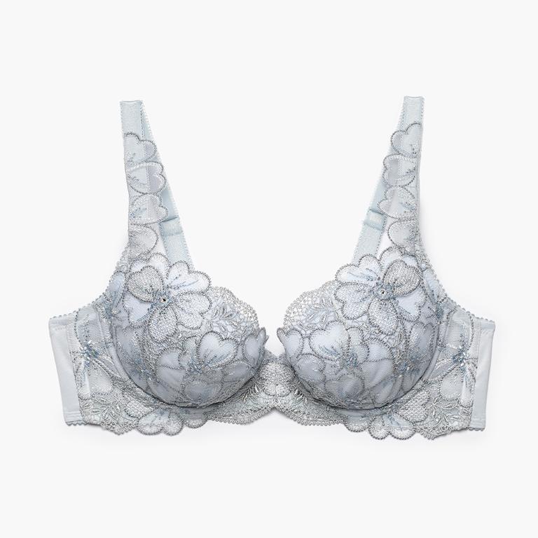 莎露-奢華系列 D-E罩杯內衣(薄霧綠)