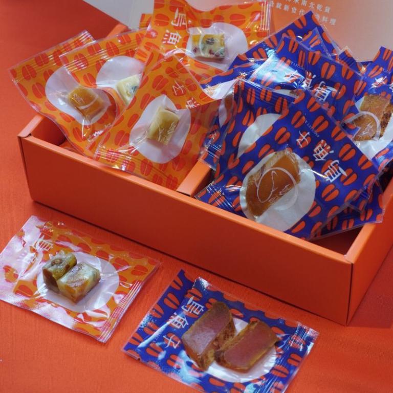 鯉魚 烏魚子一口吃50g+烏魚子堅果起司40g 雙響禮盒