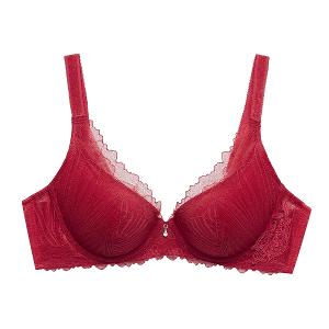 莎薇-粉水2UP-2倍激升 B-C罩杯內衣(紅)
