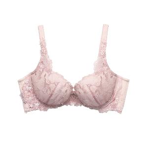 莎薇-高級魔推 B-C罩杯內衣(柔軟粉)