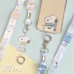 Peanuts史努比手機夾片掛繩組