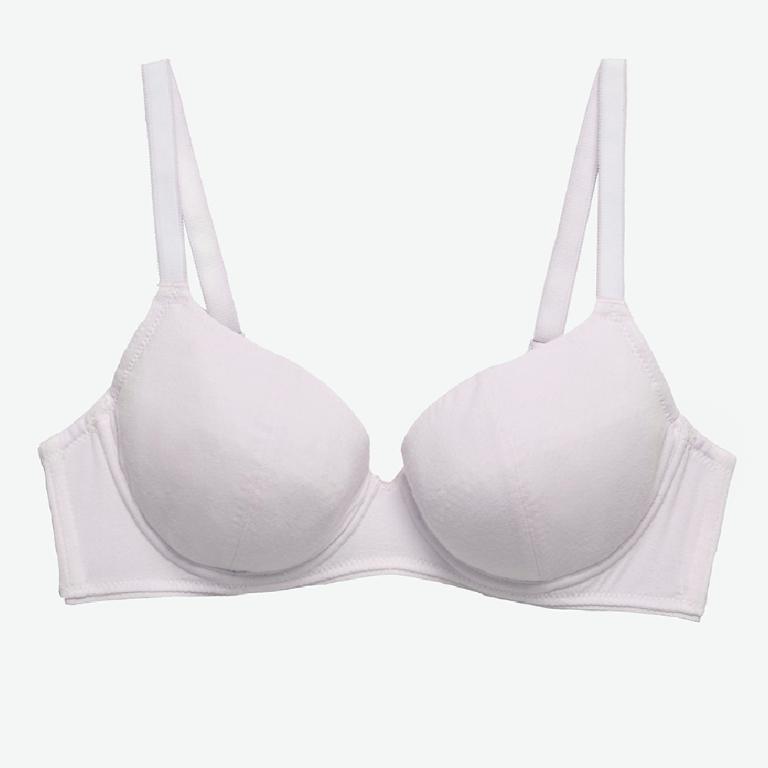 嬪婷-學生系列-Q萌牛奶 A-C罩杯第三階段軟鋼圈內衣(夢幻紫) 