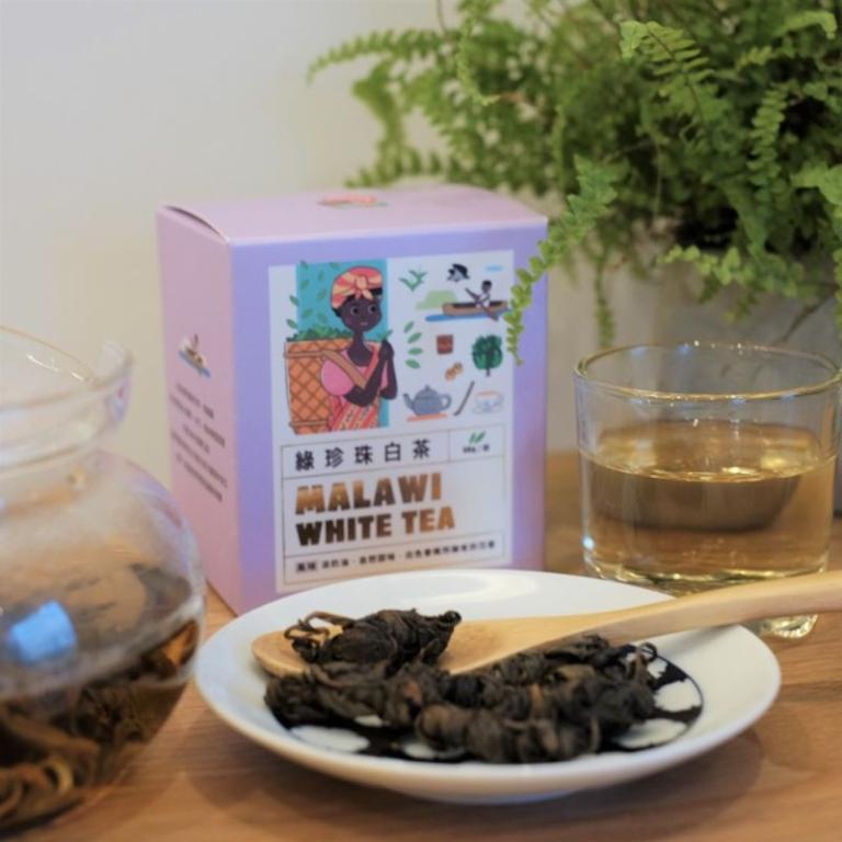 畢嘉士 松巴綠珍珠白茶 原片茶葉50g