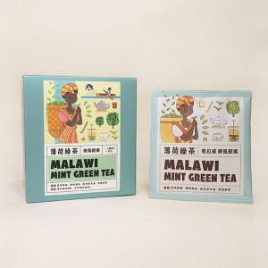 畢嘉士 微風輕拂薄荷綠茶 三角立體茶包 12入/盒