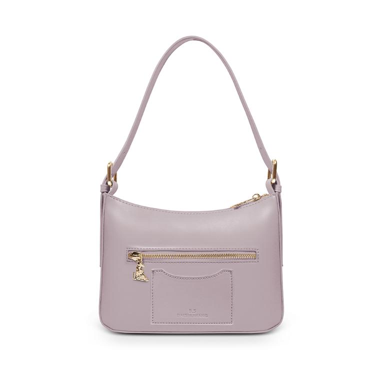 B.S.D.S冰山袋鼠 - 午後濃茶 - 簡約手提兩用月亮包 - 芋奶紫【P6152-PR】