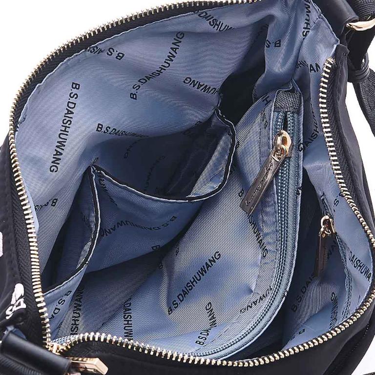 B.S.D.S冰山袋鼠 - 勾心紅妝 - 甜美刺繡多口袋斜背包 - 心型粉【G089K】