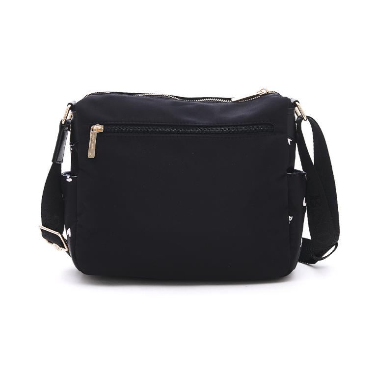 B.S.D.S冰山袋鼠 - 勾心紅妝 - 甜美刺繡多夾層斜背包 - 心型粉【G069K】