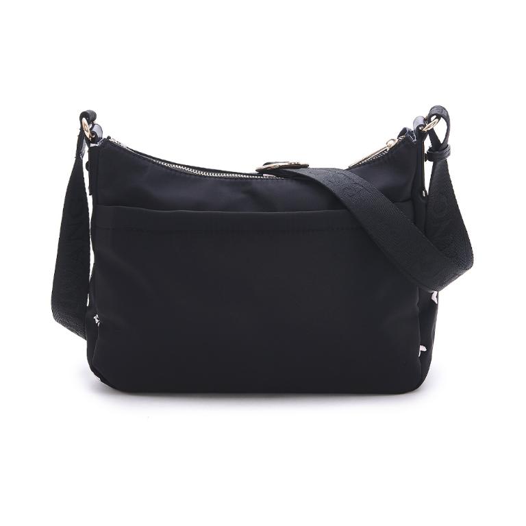 B.S.D.S冰山袋鼠 - 勾心紅妝 - 甜美刺繡休閒輕量斜背包 - 心型粉【G150K】