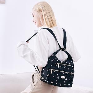 B.S.D.S冰山袋鼠 - 勾心紅妝 - 甜美刺繡多層三用後背包 - 心型粉【G2105K】