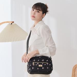 B.S.D.S冰山袋鼠 - 勾心紅妝 - 甜美刺繡圓角造型斜背包 - 心型粉【G070K】