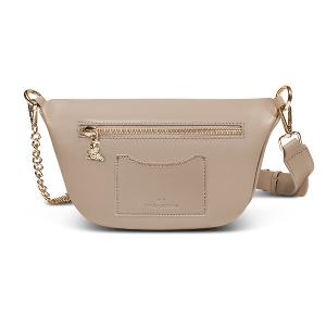 B.S.D.S冰山袋鼠 - 午後濃茶 - 簡約金鍊斜背胸包 - 奶茶杏【P6153-C】