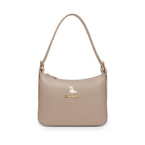 B.S.D.S冰山袋鼠 - 午後濃茶 - 簡約手提兩用月亮包 - 奶茶杏【P6152-C】