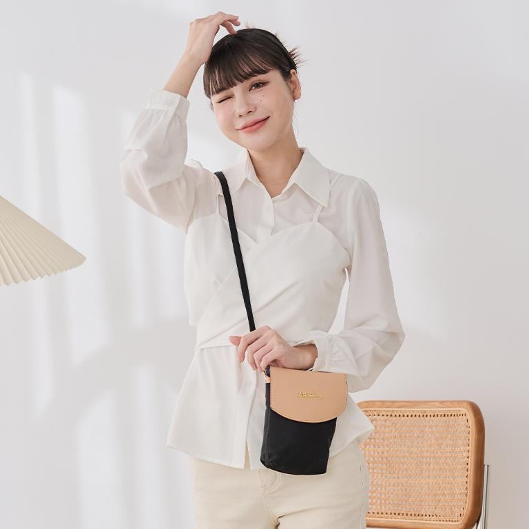 B.S.D.S冰山袋鼠 - 黑色狂想曲 - 古典輕奢可拆式後背包 - 駱色黑【S-090K】