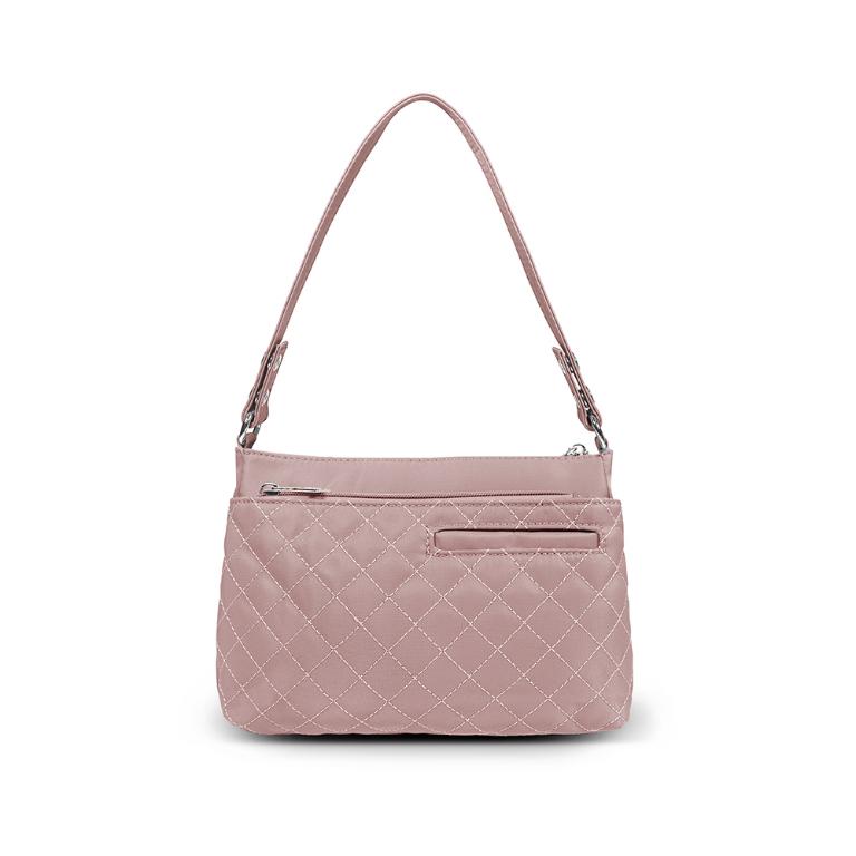 B.S.D.S冰山袋鼠 - 漫遊城市 - 小菱格輕量斜肩包 - 優雅紫【Z8013-AU】