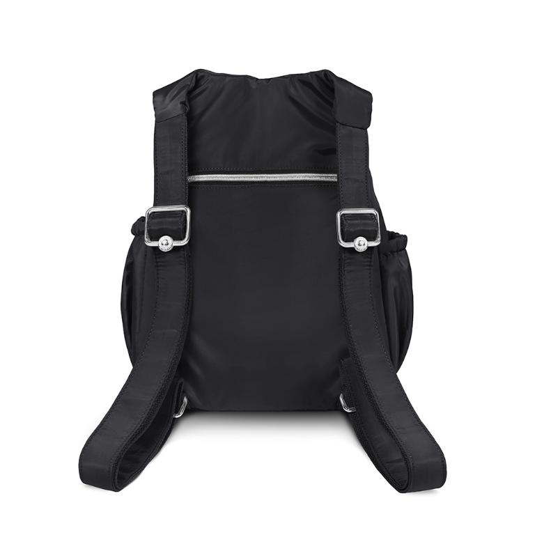 B.S.D.S冰山袋鼠 - 動物派對 - 學院風後背包 - 霧黑色【Z0019-3K】