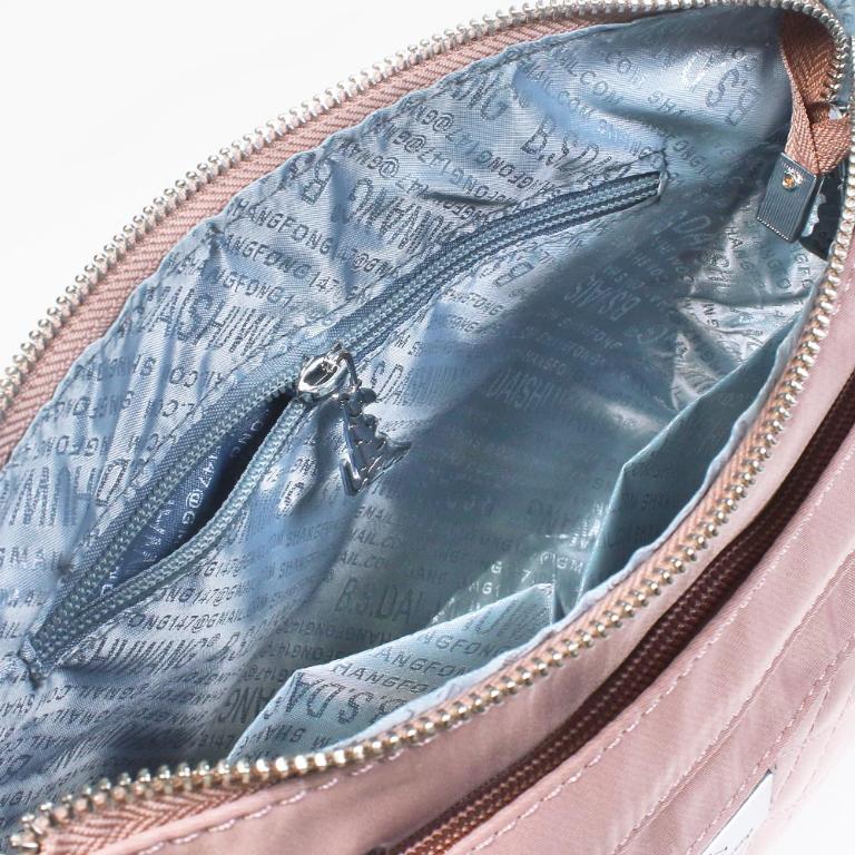 B.S.D.S冰山袋鼠 - 漫遊城市 - 小菱格輕量多層斜背包 - 優雅紫【Z9001-AU】