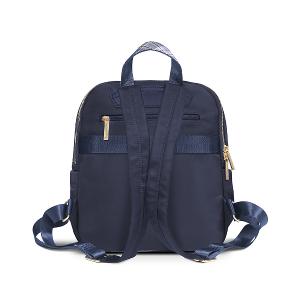 B.S.D.S冰山袋鼠 - 都會名伶 - 英倫風造型附插袋後背包 - 古典藍【K091B】