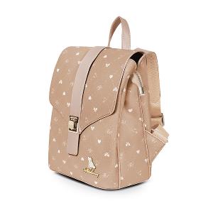 B.S.D.S冰山袋鼠 - 布朗小姐 - 甜美信封鎖釦後背包 - 粉杏色【6157-C】