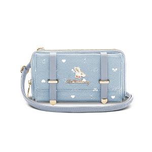 B.S.D.S冰山袋鼠 - 布朗小姐 - 甜美實搭萬用隨身包 - 霧藍色【995-LB】