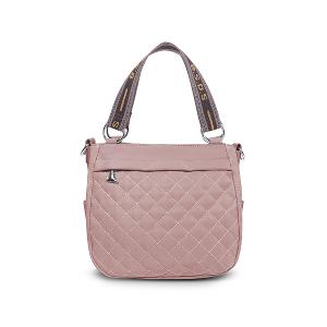 B.S.D.S冰山袋鼠 - 漫遊城市 - 小菱格手提兩用包 - 優雅紫【Z8012-AU】