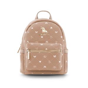 B.S.D.S冰山袋鼠 - 布朗小姐 - 甜美實搭迷你後背包 - 粉杏色【9083-C】