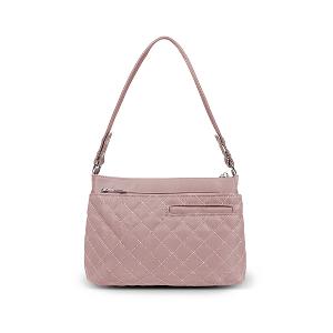 B.S.D.S冰山袋鼠 - 漫遊城市 - 小菱格輕量斜肩包 - 優雅紫【Z8013-AU】