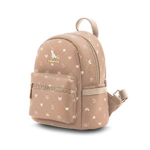 B.S.D.S冰山袋鼠 - 布朗小姐 - 甜美實搭迷你後背包 - 粉杏色【9083-C】