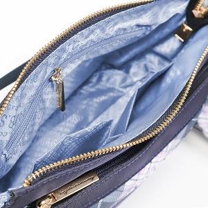 B.S.D.S冰山袋鼠 - 都會名伶 - 英倫風輕量多層斜背包 - 古典藍【K9001B】