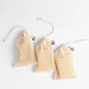 CLOEE 100%純棉起泡皂袋 - 刺繡款