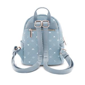 B.S.D.S冰山袋鼠 - 布朗小姐 - 甜美實搭迷你後背包 - 霧藍色【9083-LB】