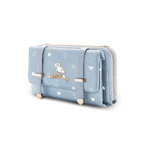 B.S.D.S冰山袋鼠 - 布朗小姐 - 甜美實搭萬用隨身包 - 霧藍色【995-LB】