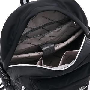 B.S.D.S冰山袋鼠 - 動物派對 - 輕旅大容量附插袋後背包 - 霧黑色【Z060-3K】