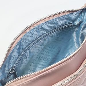 B.S.D.S冰山袋鼠 - 漫遊城市 - 小菱格實搭斜肩包 - 優雅紫【Z8022-AU】