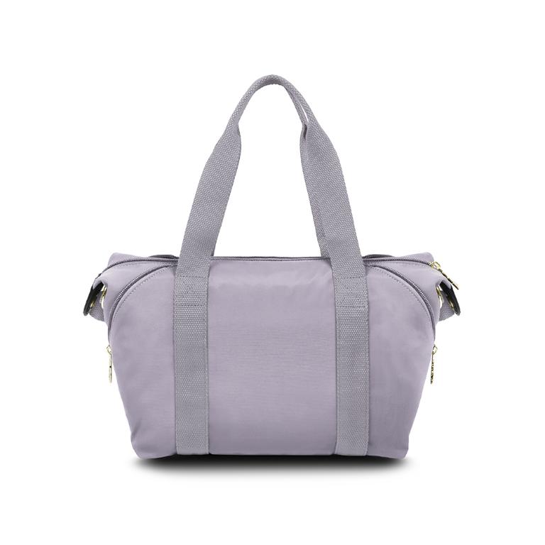 B.S.D.S冰山袋鼠 - 濃情札記 - 多口袋兩用手提包 - 灰色【V1238GR】