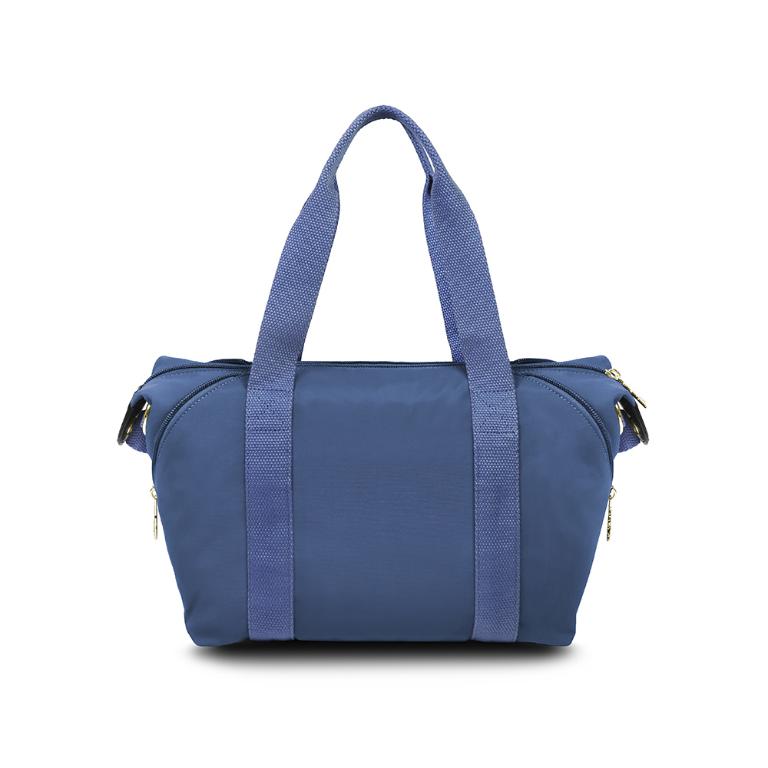 B.S.D.S冰山袋鼠 - 濃情札記 - 多口袋兩用手提包 - 寶藍色【V1238B】