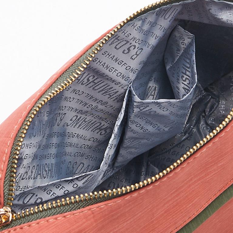 B.S.D.S冰山袋鼠 - 玩色主義 - 雙色可拆式斜肩包 - 甜柚綠【9003-OG】