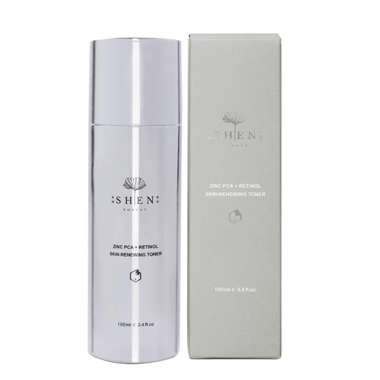 SHEN森植萃保養 【偏油肌推薦】鋅激光A醇化妝水 100ml (瓶蓋)