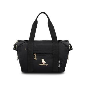 B.S.D.S冰山袋鼠 - 濃情札記 - 多口袋兩用手提包 - 黑色【V1238K】